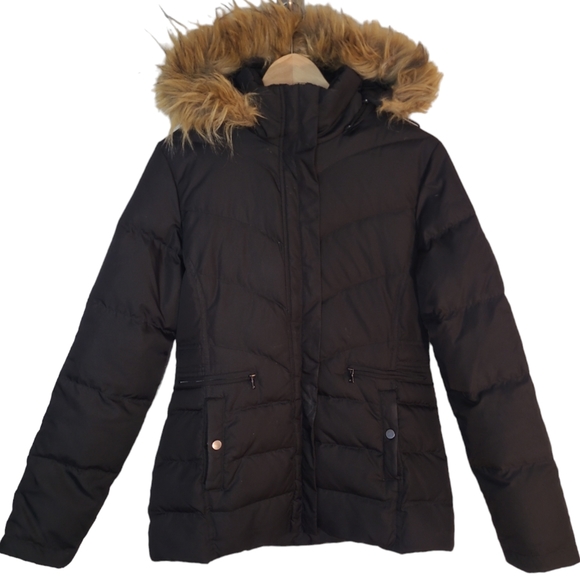 Larry Levine Down Coat - Picture 1 of 8